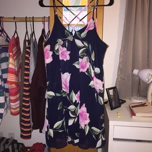 Floral spring dress